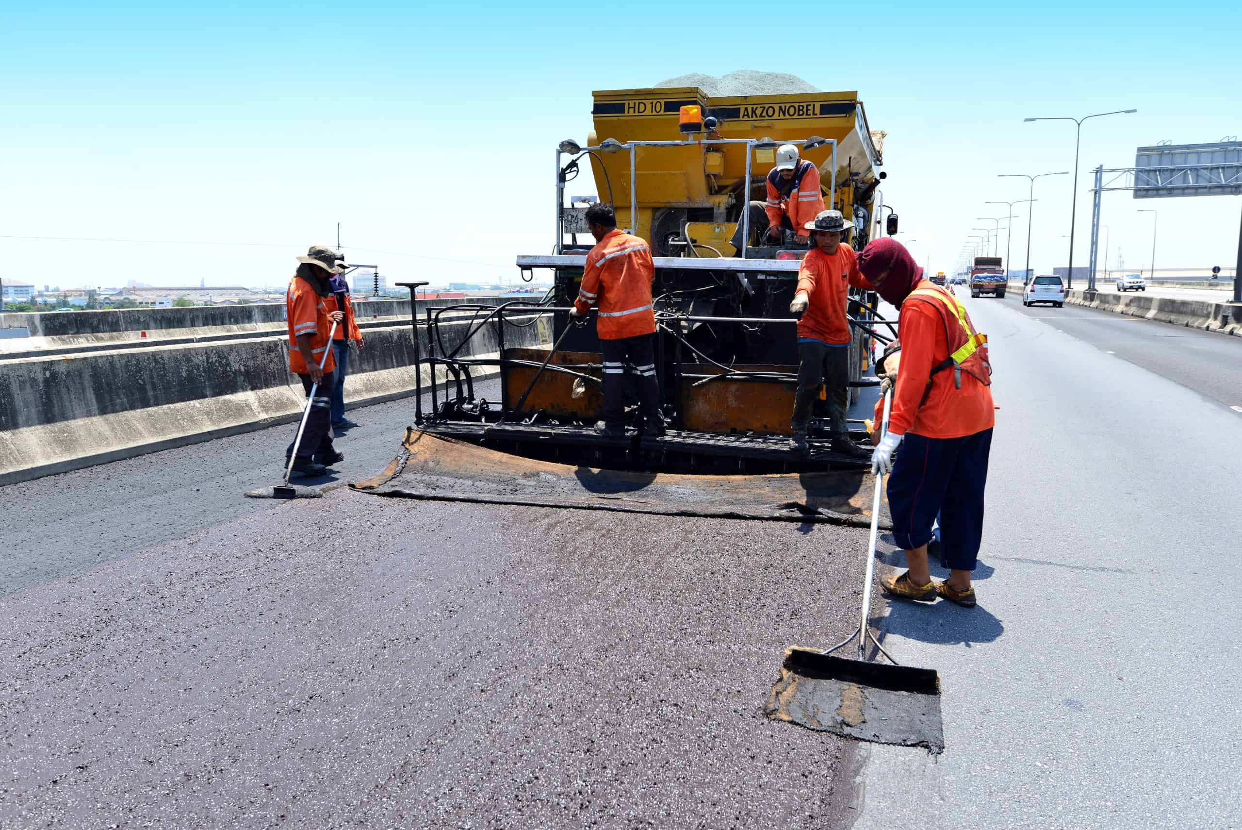 Tack Coat ประสานคอนกรีตกับยางมะตอย